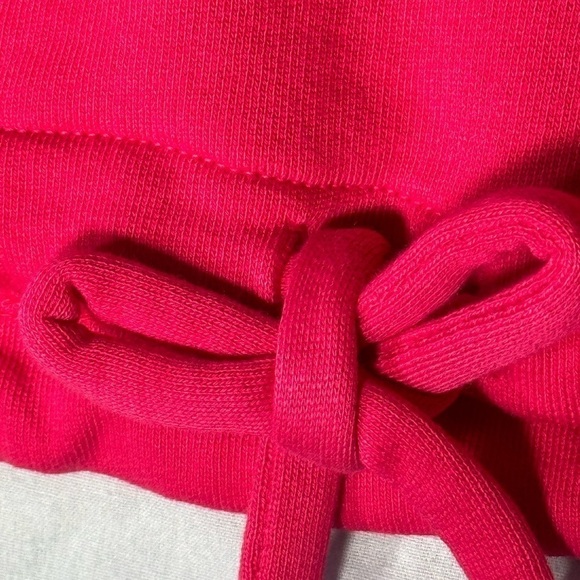 Rebecca Taylor Crop Sweatshirt Drawstring Hem Women Pima Cotton NWT - Picture 7 of 10